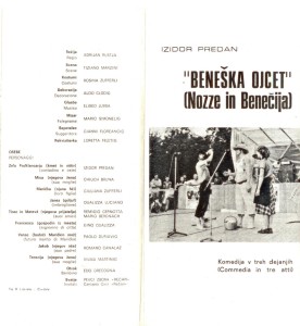 1976 - Beneska Ojcet - Vabilo 1